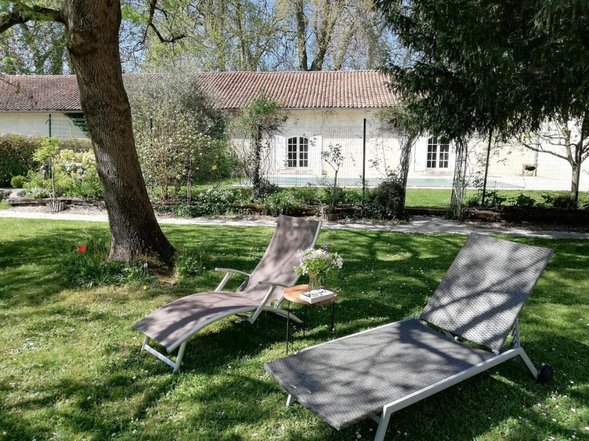 Le Domaine Des Platanes Bed & Breakfast Bourg-Charente Exterior photo